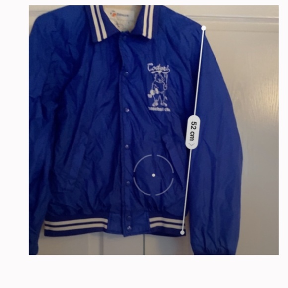 Retro vintage baseball jacket 1989 size large women’s - Picture 9 of 11